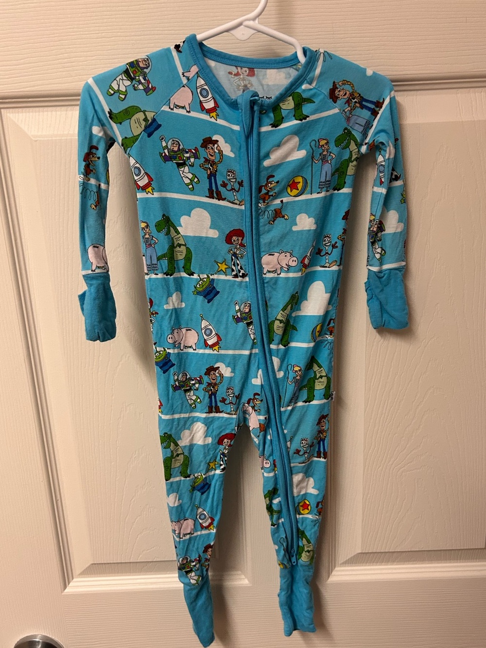 Little Sleepies blue Toy Story zippy